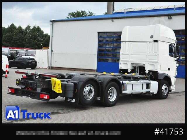 Wechselfahrgestell LKW DAF DAF XF 480 FAN SSC Intarder, Lenkachse