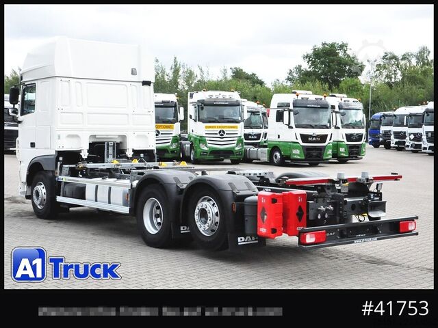 Wechselfahrgestell LKW DAF DAF XF 480 FAN SSC Intarder, Lenkachse
