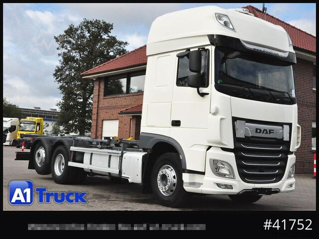 Wechselfahrgestell LKW DAF DAF XF 480 FAN SSC Intarder, Lenkachse