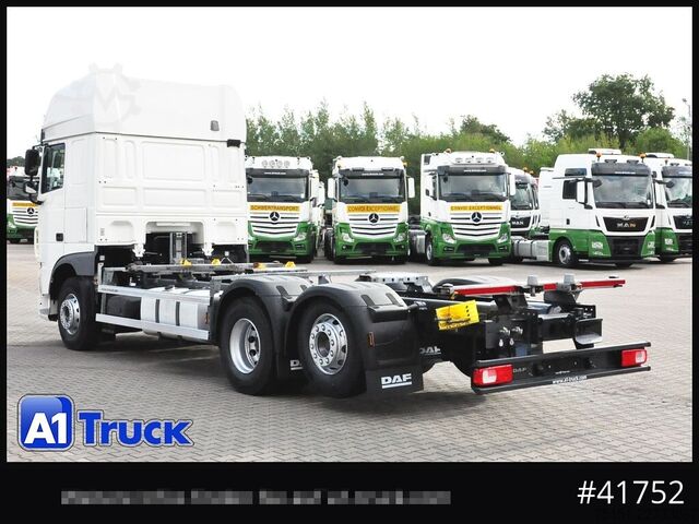Wechselfahrgestell LKW DAF DAF XF 480 FAN SSC Intarder, Lenkachse