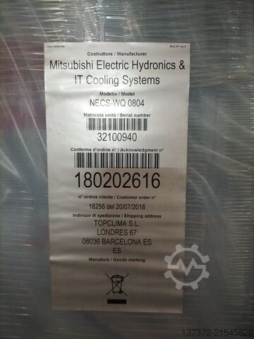 Geothermie-Kühler Climaveneta NECS-WQ 0804