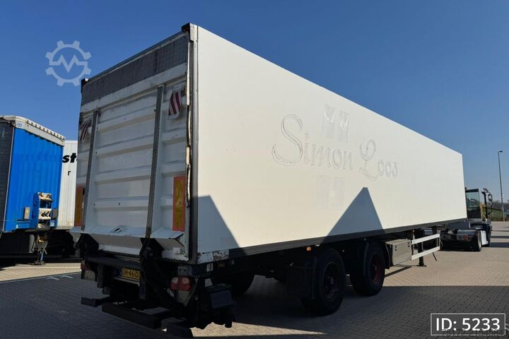 Suitcase Van Eck UT-2BI / 2 Axle / Taillift