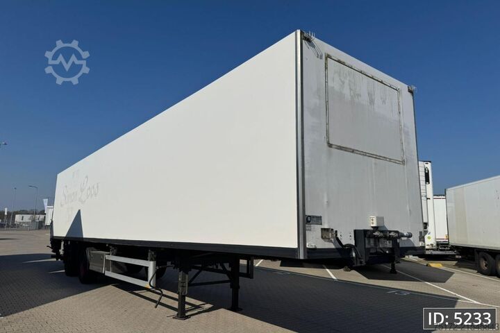 Suitcase Van Eck UT-2BI / 2 Axle / Taillift