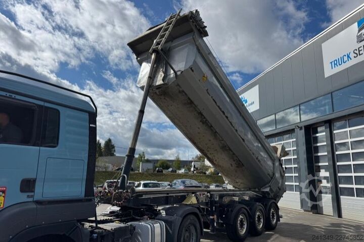 Kipper Auflieger SCHWARZMÜLLER SPA 3/E Lenkachse / Hydr. Heck
