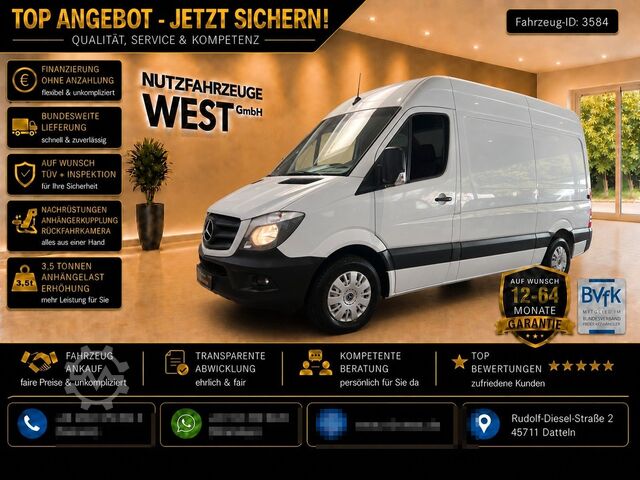 Kastenwagen hoch MERCEDES-BENZ Sprinter 316 CDI*Hoch+Lang*AHK=3,5T*Garantie*1HD