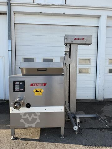 Meat processing machine Kramer Grebe Wetter 130mm grinder