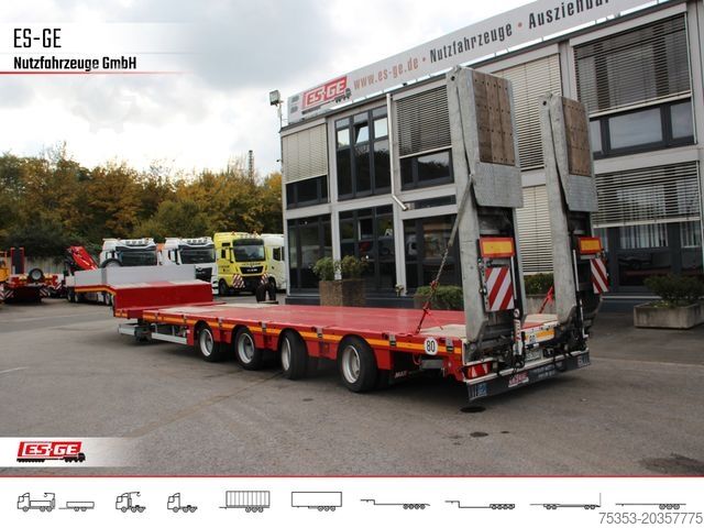 Tieflader-Sattelauflieger FAYMONVILLE MAX Trailer MAX100 Semi-Tieflader 205er