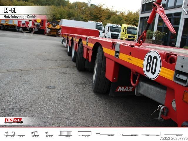 Tieflader-Sattelauflieger FAYMONVILLE MAX Trailer MAX100 Semi-Tieflader 205er