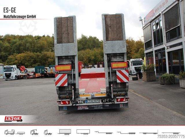 Tieflader-Sattelauflieger FAYMONVILLE MAX Trailer MAX100 Semi-Tieflader 205er