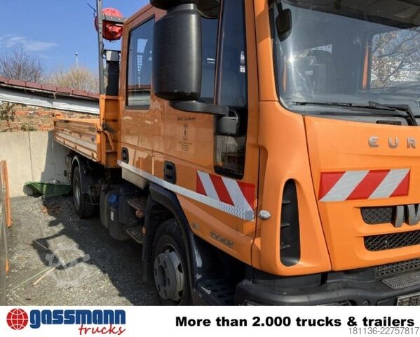 Tipper van Iveco ML100E21 4x2 Doka, 7 Sitzer, 2xAHK