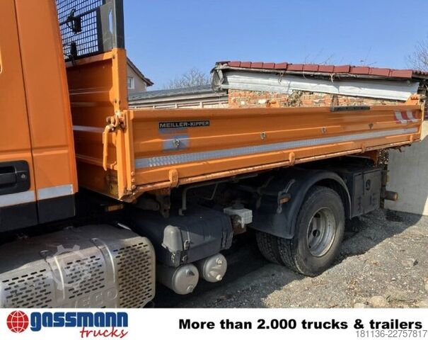 Tipper van Iveco ML100E21 4x2 Doka, 7 Sitzer, 2xAHK