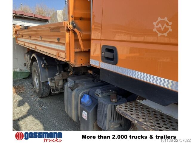 Tipper truck Iveco ML100E21 4x2 Doka, 7 Sitzer, 2xAHK