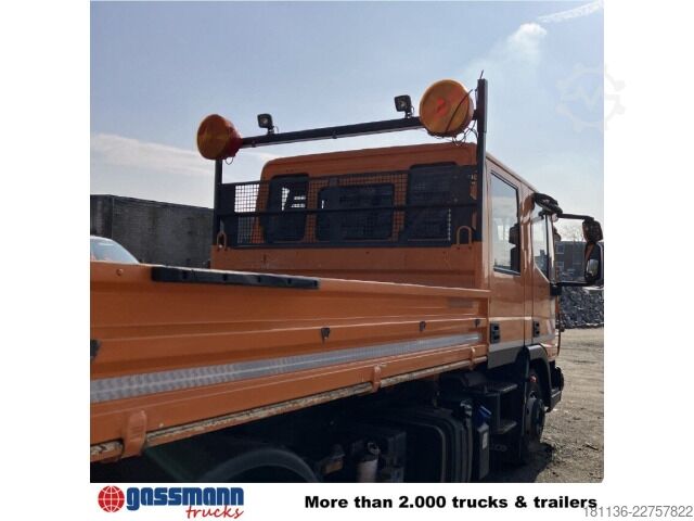 Tipper truck Iveco ML100E21 4x2 Doka, 7 Sitzer, 2xAHK