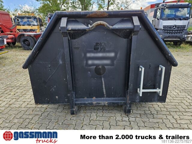 Roll-off container  Abrollcontainer mit Klappe ca. 10m³, überfahrbar
