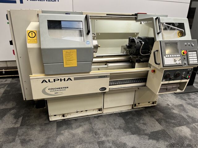 Teach on CNC lathe with turret Colchester Alpha 1350 XT ( Turret)