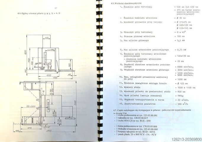 Kreissäge Rema DMLD-40