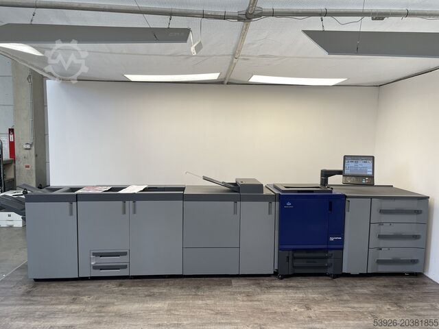 Digitaldruckmaschine Konica Minolta AccurioPress C4080 as good as new incl. booklet, IQ-501 etc.