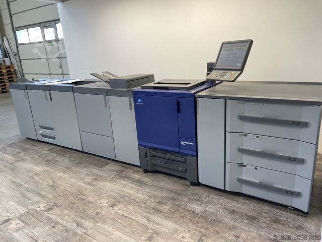 Digitaldruckmaschine Konica Minolta AccurioPress C4080 as good as new incl. booklet, IQ-501 etc.
