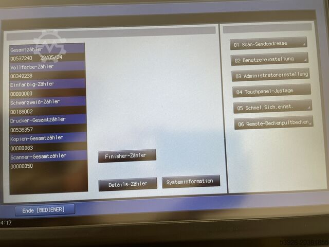 Digital printing machine Konica Minolta AccurioPress C4080 as good as new incl. booklet, IQ-501 etc.