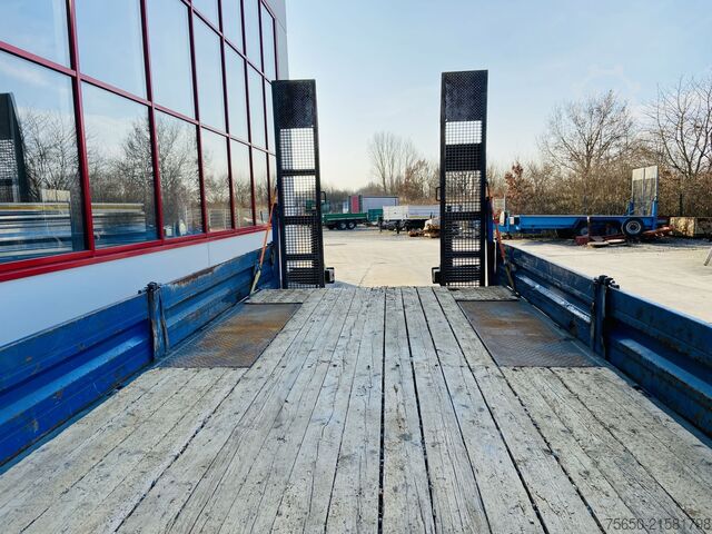 Low loader trailer  tt  Tandemtieflader