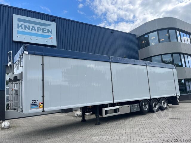 Schubboden Knapen Trailers K200 K200-92m3 Liftas SAF 10mm Hogedrukreiniger