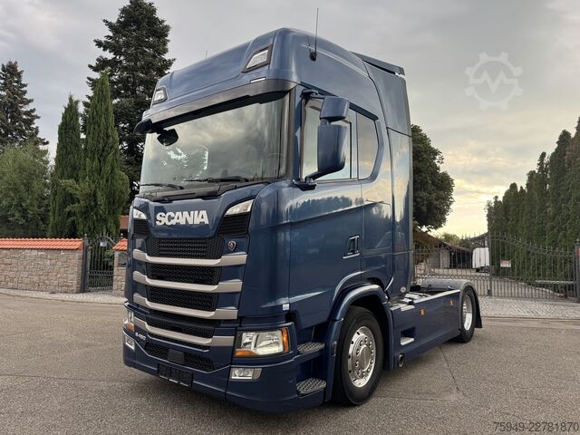 Standard tractor unit SCANIA S450 A4x2NA S20Highline, Retarder, Alu