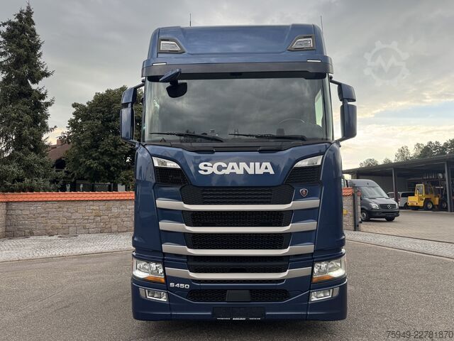Standard tractor unit SCANIA S450 A4x2NA S20Highline, Retarder, Alu