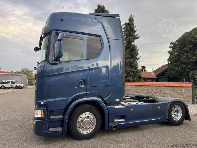 Standard tractor unit SCANIA S450 A4x2NA S20Highline, Retarder, Alu