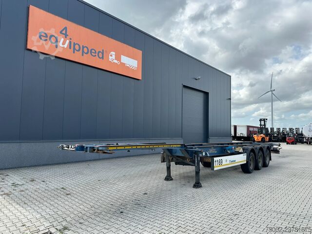 Container transportation Krone 45FT High Cube / Empty weight: 4.230kg / BPW / ...