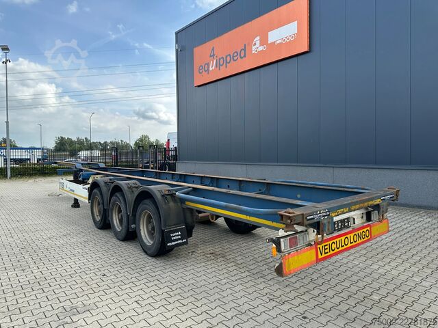 Container transportation Krone 45FT High Cube / Empty weight: 4.230kg / BPW / ...