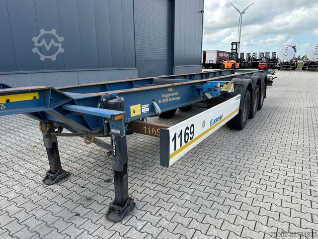 Container transportation Krone 45FT High Cube / Empty weight: 4.230kg / BPW / ...