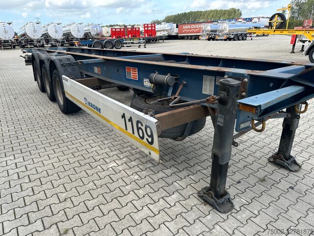Container transportation Krone 45FT High Cube / Empty weight: 4.230kg / BPW / ...