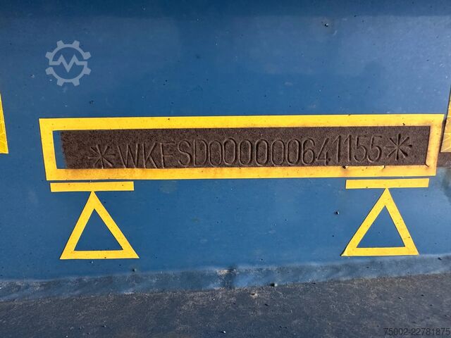Container transportation Krone 45FT High Cube / Empty weight: 4.230kg / BPW / ...