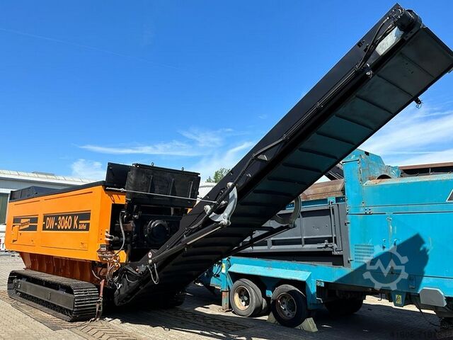 Mobile shredder on tracks DOPPSTADT DW 3060 K