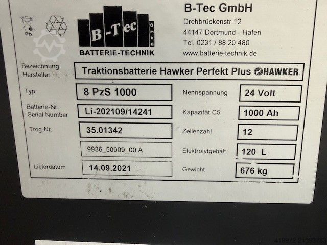 Elektro 3 Rad-Stapler Still RX50-16
