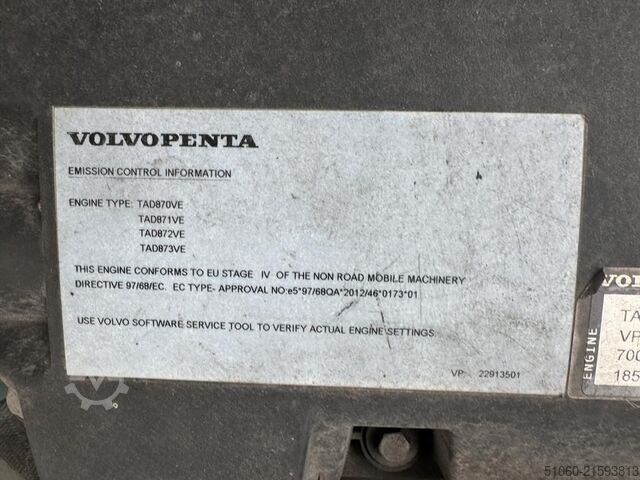 Motor Volvo TAD871VE