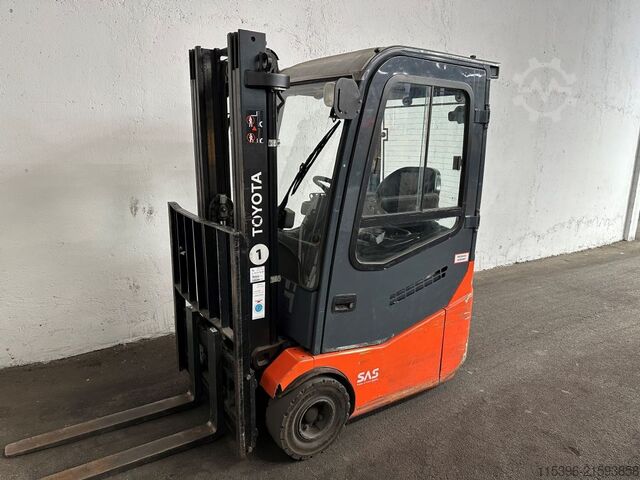 Elektro 3 Rad-Stapler Toyota 7FBEST13 - TRIPLEX 4,3 m - nur 1,98 cm hoch !!!