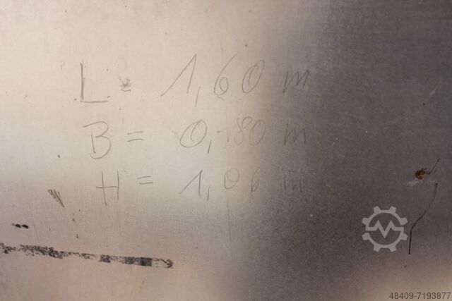 Storage container stainless steel  