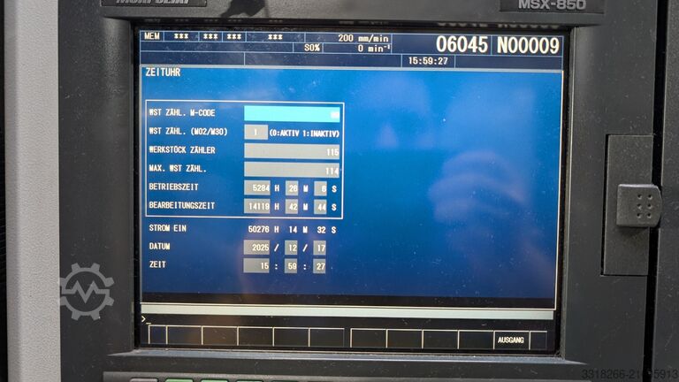 CNC-Dreh- und Fräszentrum Mori Seiki NL1500/500