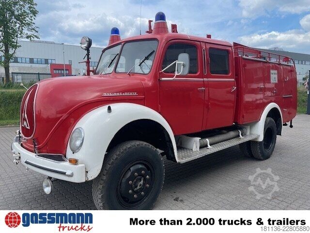 Fire truck Magirus Deutz A 3500/6, ELF/TLF 16/25, 4x4 Feuerwehr