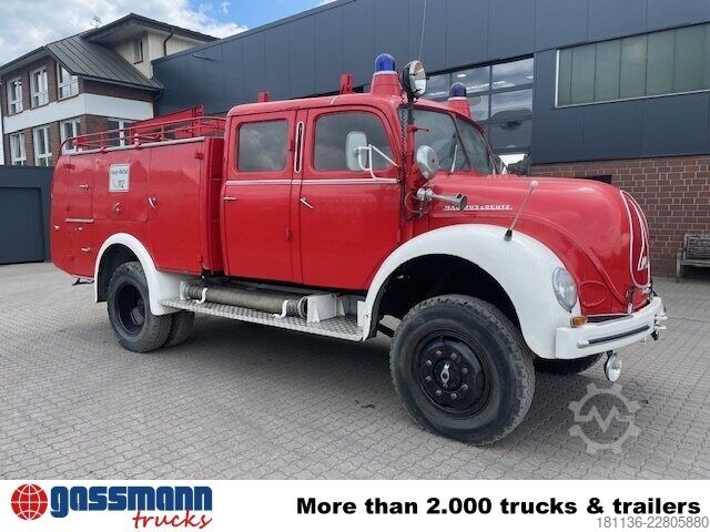 Fire truck Magirus Deutz A 3500/6, ELF/TLF 16/25, 4x4 Feuerwehr