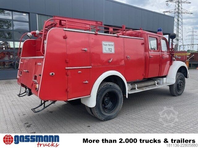 Fire truck Magirus Deutz A 3500/6, ELF/TLF 16/25, 4x4 Feuerwehr