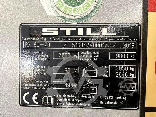 Gabelstapler Still RX60-70