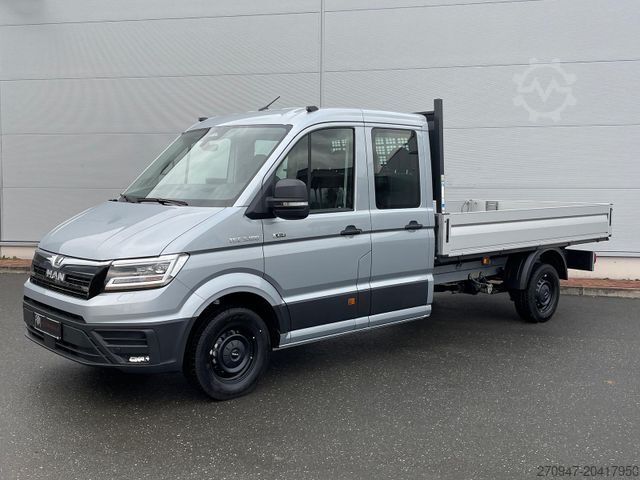 Transporter mit Kipper MAN TGE 3.180 Pritsche KIPPER DOKA LR 4x4 ACC LED