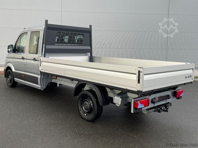 Transporter mit Kipper MAN TGE 3.180 Pritsche KIPPER DOKA LR 4x4 ACC LED