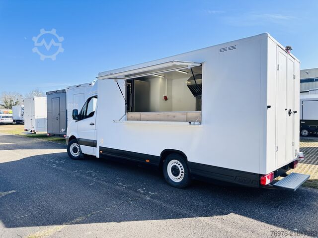 Mobile Shop/ Food Truck Mercedes-Benz Foodtruck, Imbisswagen, Food Truck mit neuer Küche und Ausstattung