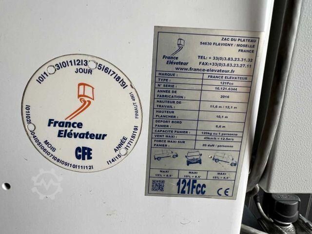 Lkw-Arbeitsbühne Renault Master 2.3 dCi / France Elevateur 121FCC, 12,5m