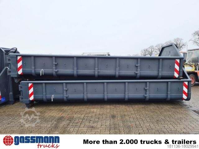 Roll-off container  Abrollcontainer mit Flügeltür ca. 11m³