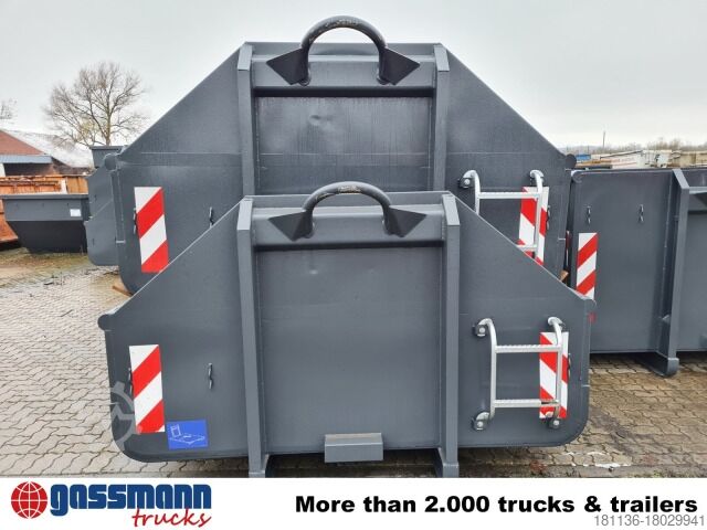 Roll-off container  Abrollcontainer mit Flügeltür ca. 11m³