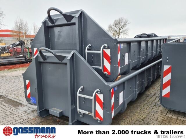 Roll-off container  Abrollcontainer mit Flügeltür ca. 11m³